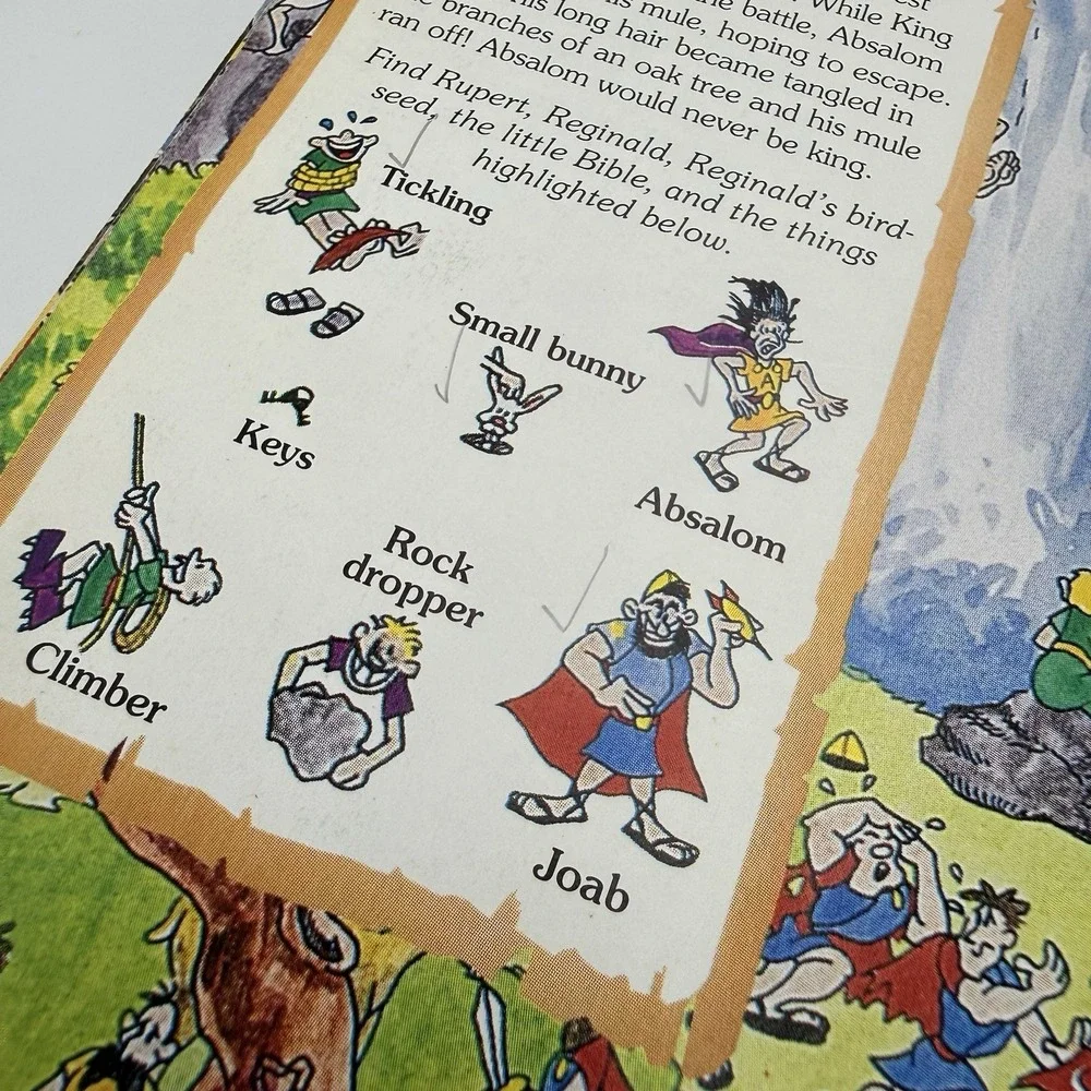 Lot 2 Bible Search Find Rupert Hidden Picture Puzzles Seeking Sammy Adventures